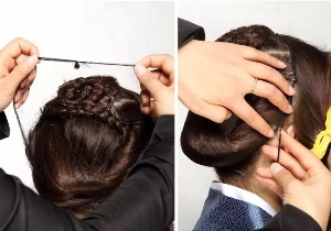 古代女性没有橡皮筋小黑发卡的情况下到底是如何盘出复杂的发型的呢？